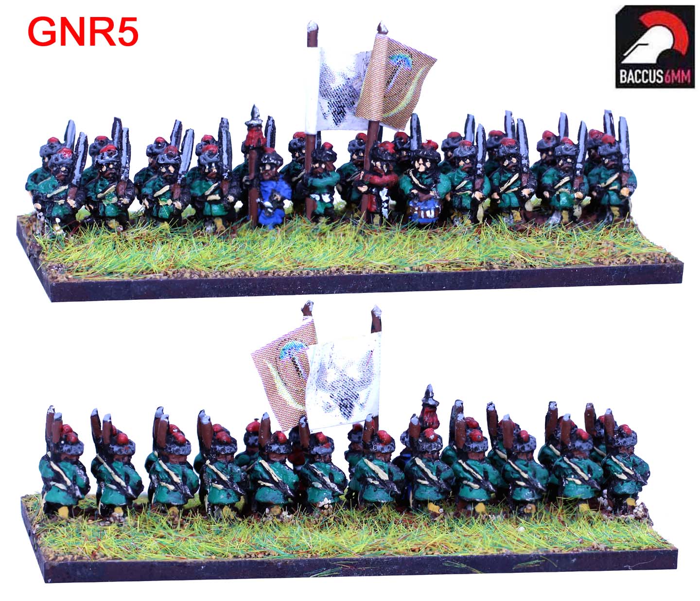 Baccus booster Pack 6mm Great Northern War Russian Infantry 