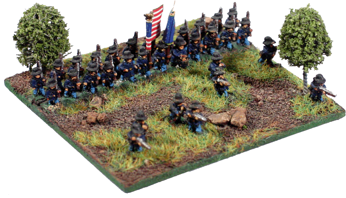 6mm American Civil War Union Cavalry 